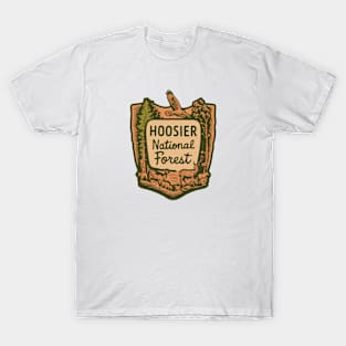 Retro Hoosier National Forest Indiana T-Shirt